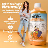 Daily All Day argousier usage-matin, idéal pour démarrer la journée avec énergie naturelle.