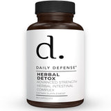 Daily Defense Detox: bouteille de gélules pratique pour la routine detox quotidienne.
