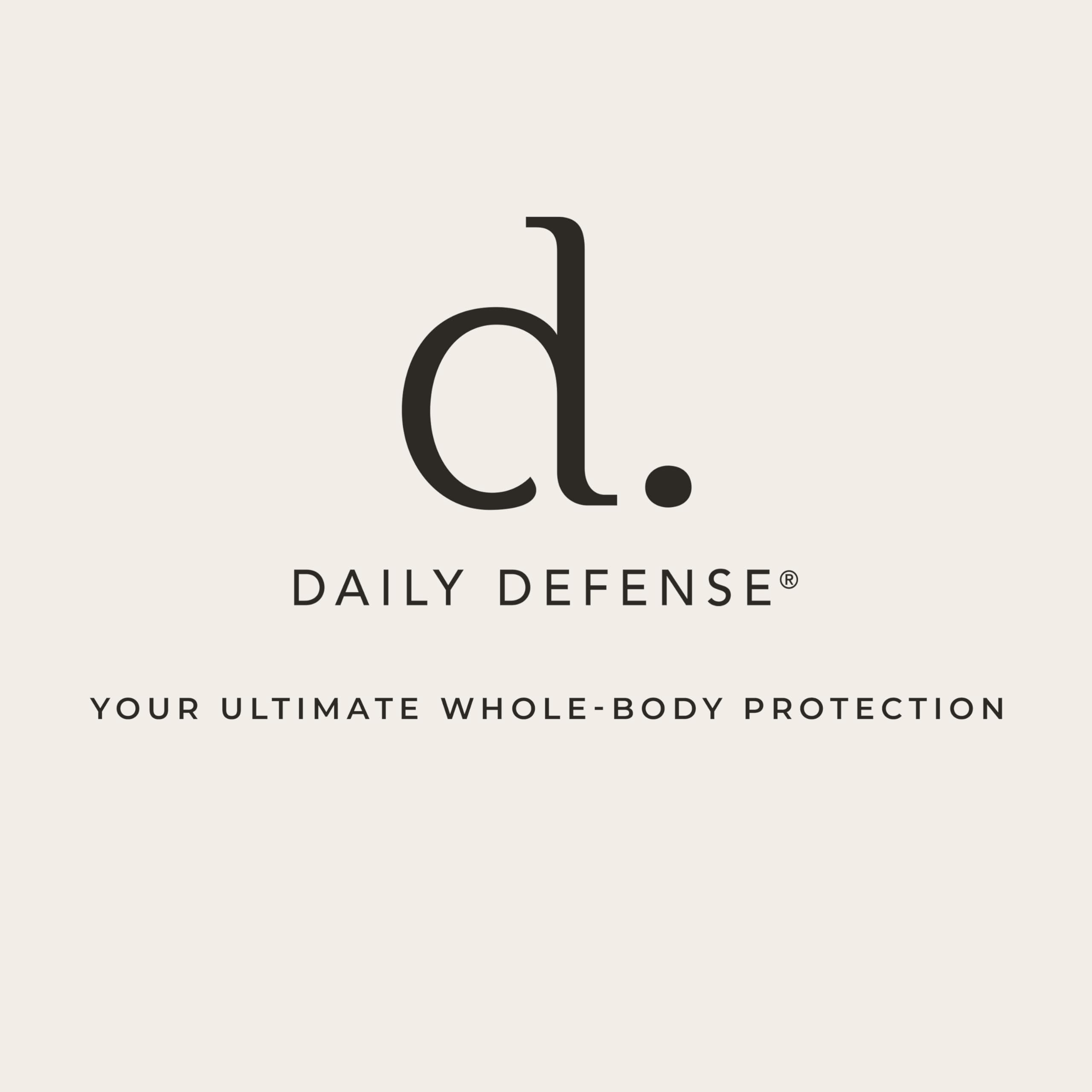Daily Defense Detox: emballage durable valorisant le produit naturel et sain.