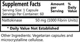Daily Manufacturing Nattokinase – capsules, format pratique et véganes pour votre routine bien-être.
