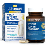 Daily Nouri Poids Soutien Probiotiques — bouteille illustrant la formule métabolisme potentiel