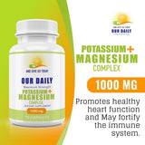 Daily Vites utilisation-quotidienne-potassium-magnésium – aide potentielle à la fonction musculaire.