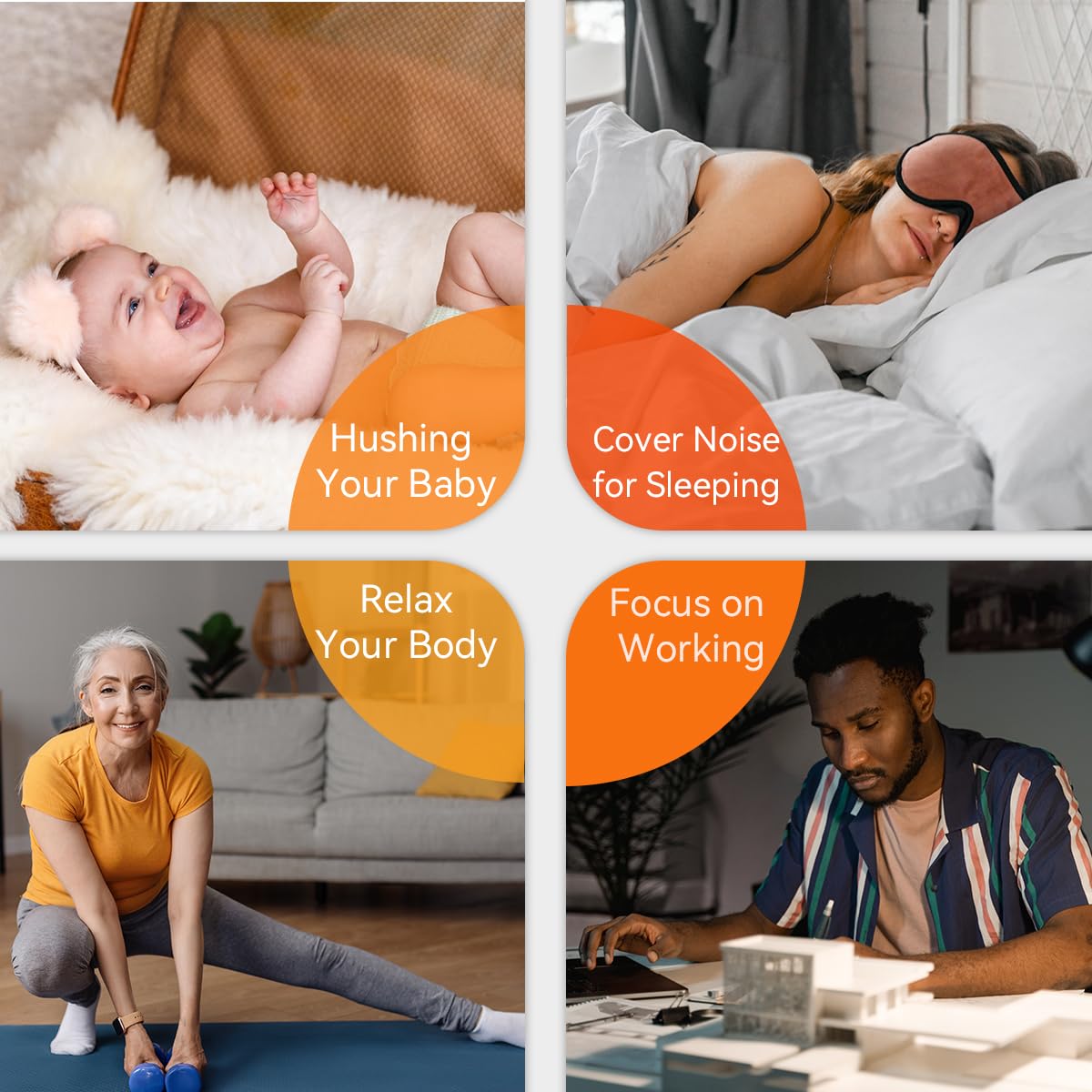 DailyBody utilisation sommeil bébé et adulte en tout lieu