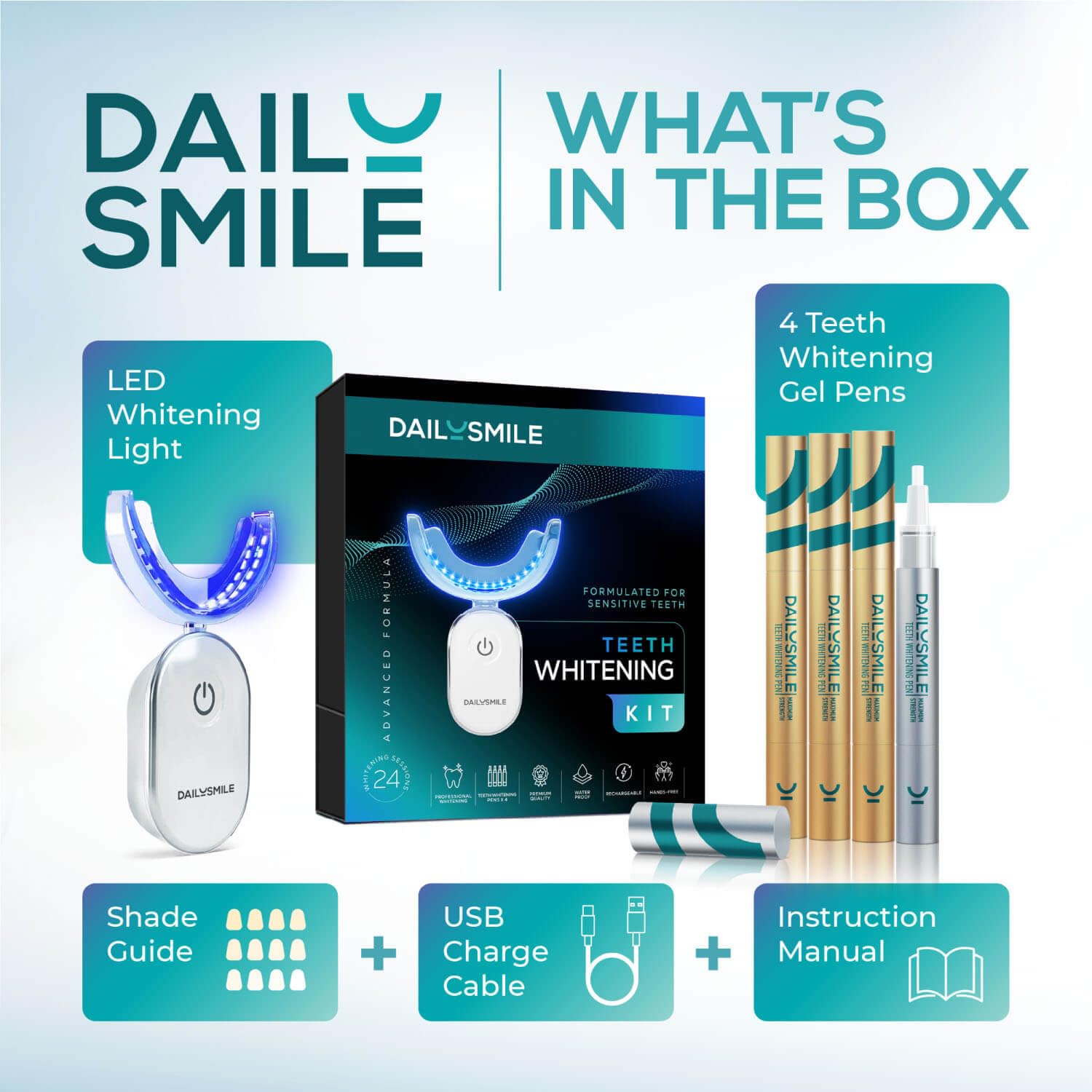 DailySmile application-rapide, utilisation rapide et simple à la maison.