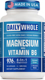DailyWhole Magnésium Glycinate 4-en-1 – capsules pour absorption optimale et sommeil de qualité.