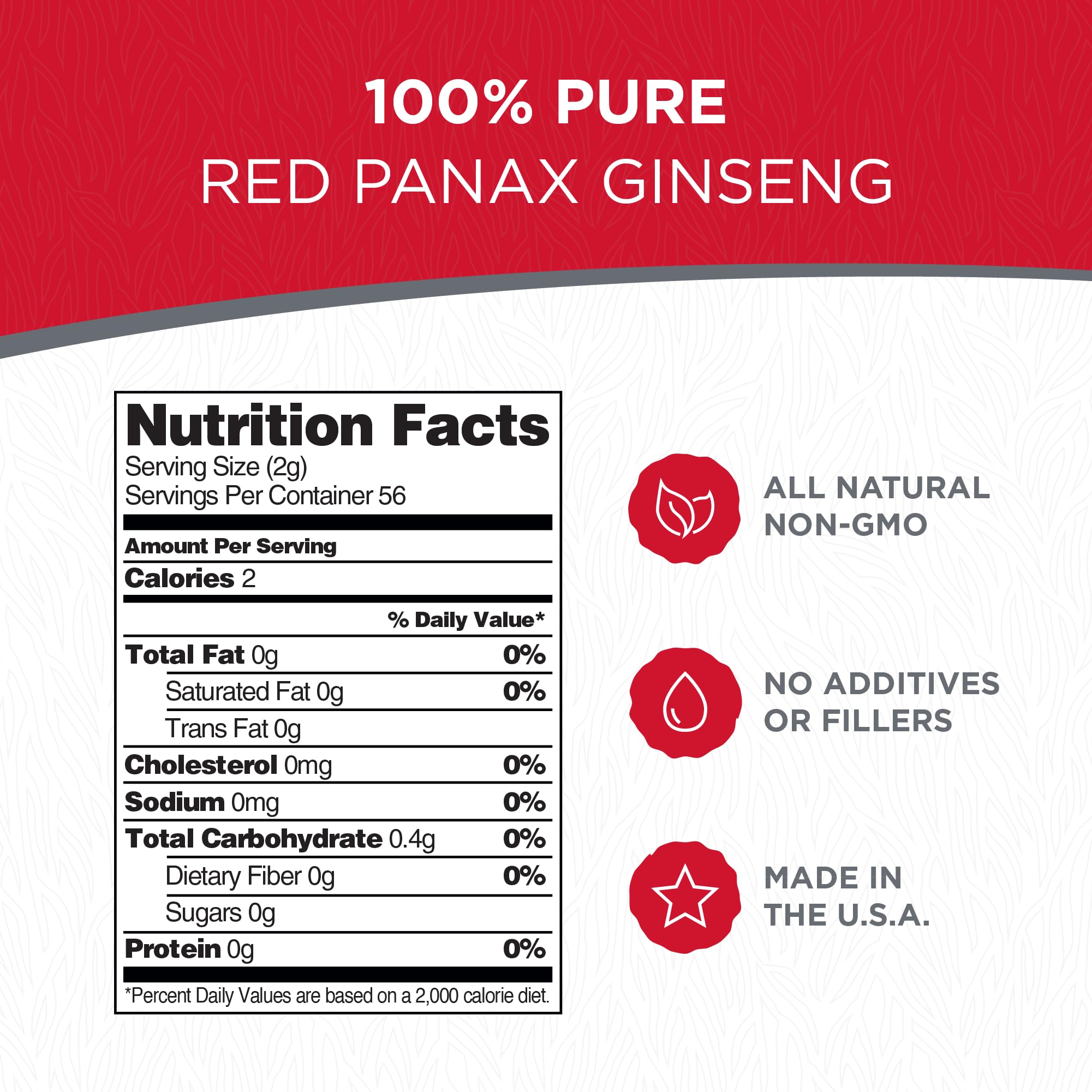Dairyland Poudre ginseng Panax avec doseuse, préparation rapide et pratique.