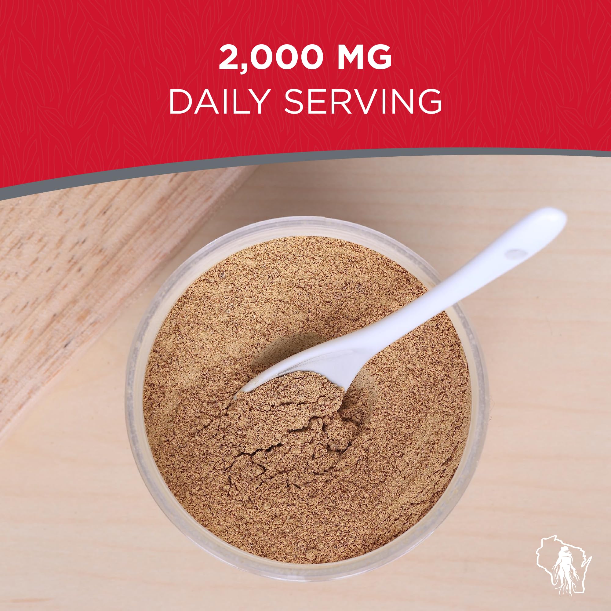Dairyland Poudre ginseng Panax dans un smoothie, énergie naturelle.