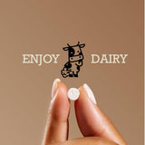 Utilisation simple: une pilule avant le repas contenant du lait.