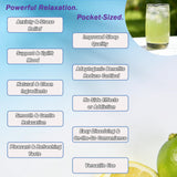 Goût citron lime Daitea Cortisol Calm offre une boisson rafraîchissante sans caféine