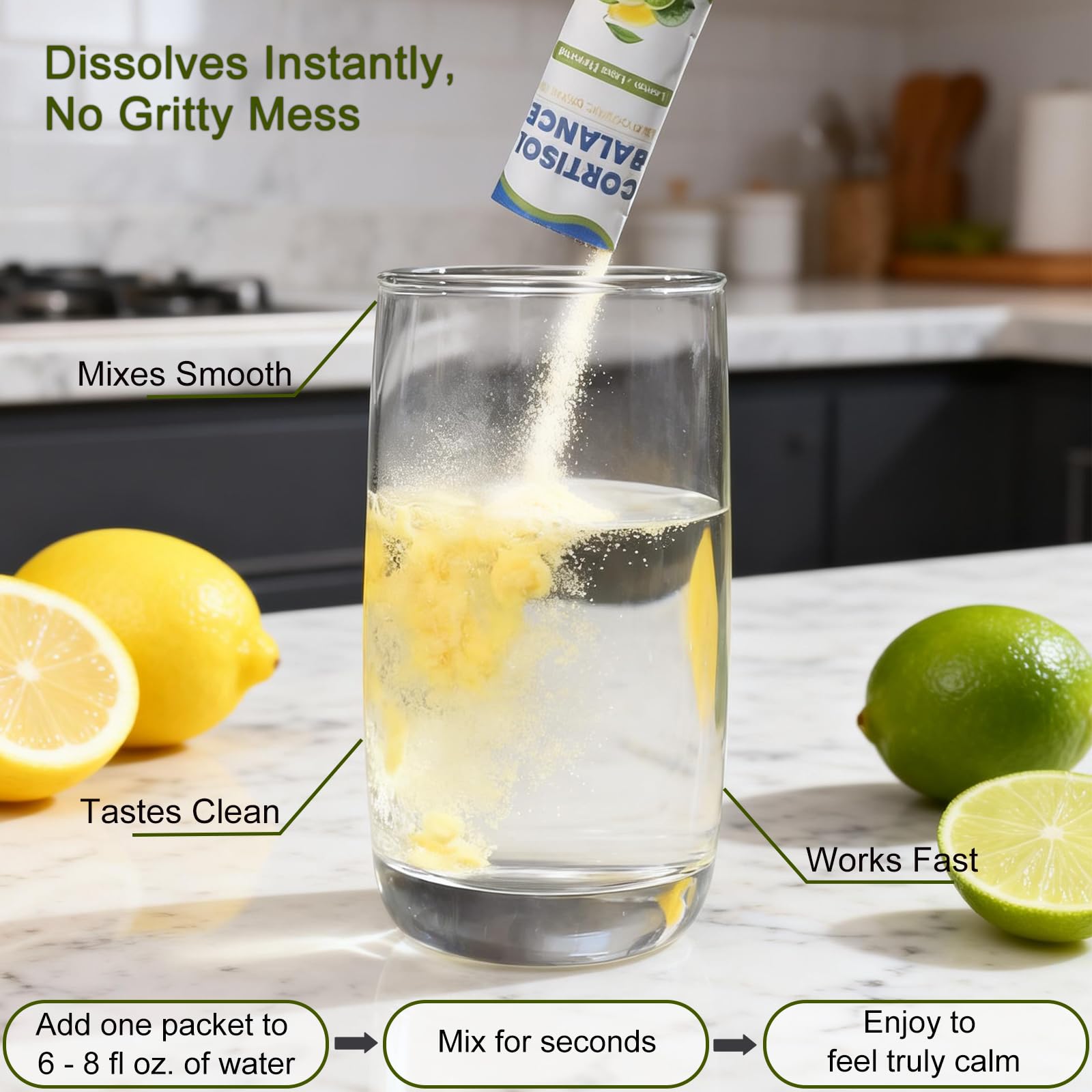 Trousse de voyage Daitea Cortisol Calm avec sachets pour déplacement