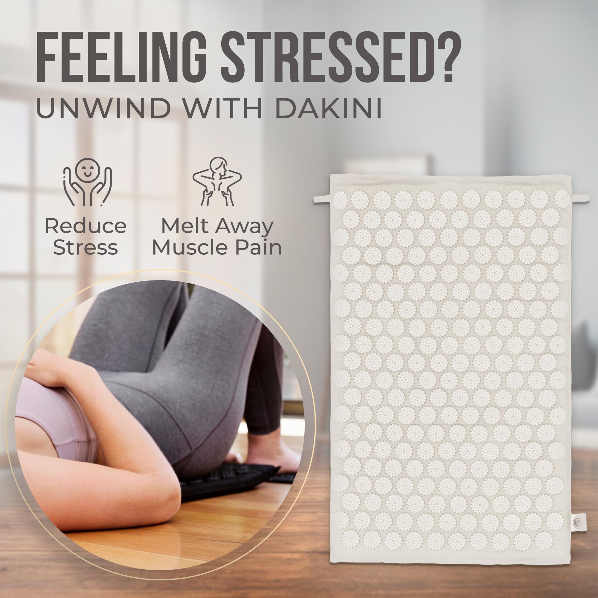 Dakini ensemble roll-up portable, bien-être nomade et pratique.