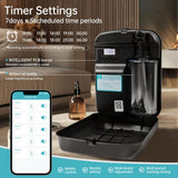 Contrôle via application Dakistf pour régler l'ambiance à distance.