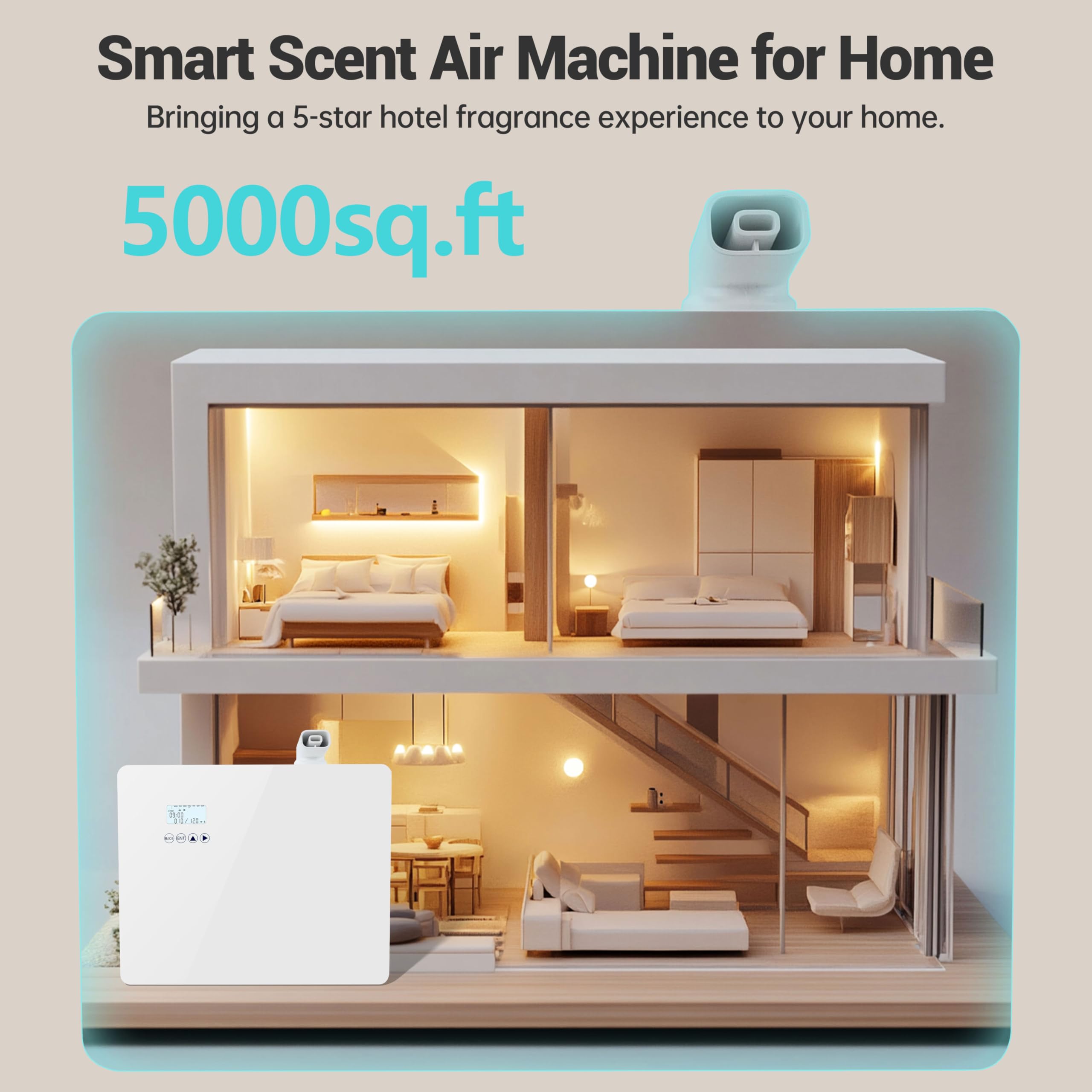 DAKISTF diffuseur air froid technologie, diffusion rapide sans chaleur.
