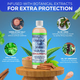Dale Audrey flacon arôme cannelle, parfum agréable pour un rinçage sûr et délicat.