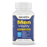 DANEEN Multivitamine Homme : bouteille et versement, soutien énergétique potentiel au quotidien