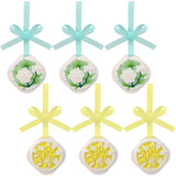 Dansib diffuseur floral passif Osmanthus Gardenia, parfum durable pour voiture.