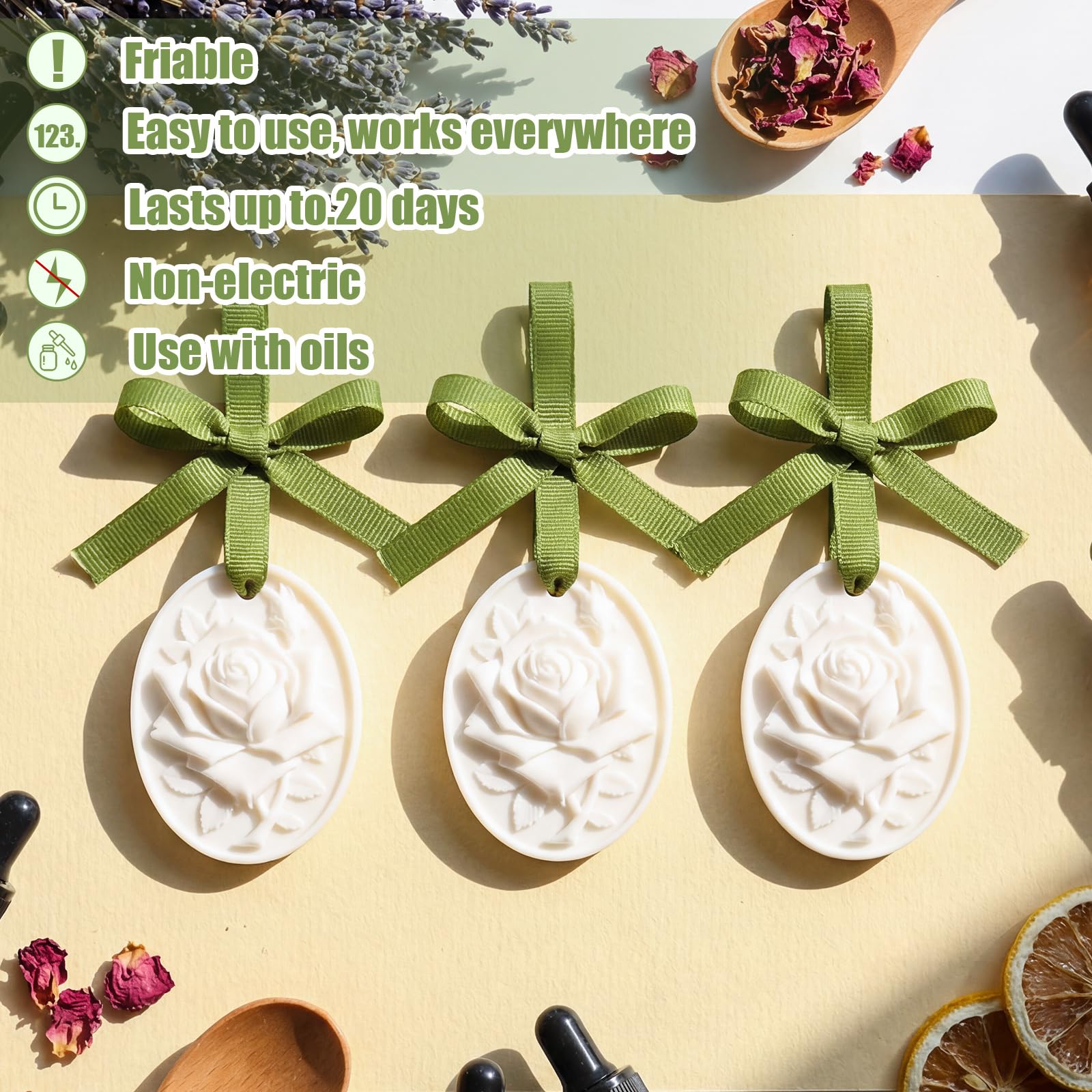 Idée cadeau Dansib ensemble de six diffuseurs uniques et parfumés.