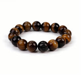 Bracelet Dare to Mystic oeil-de-tigre gravé pour concentration.