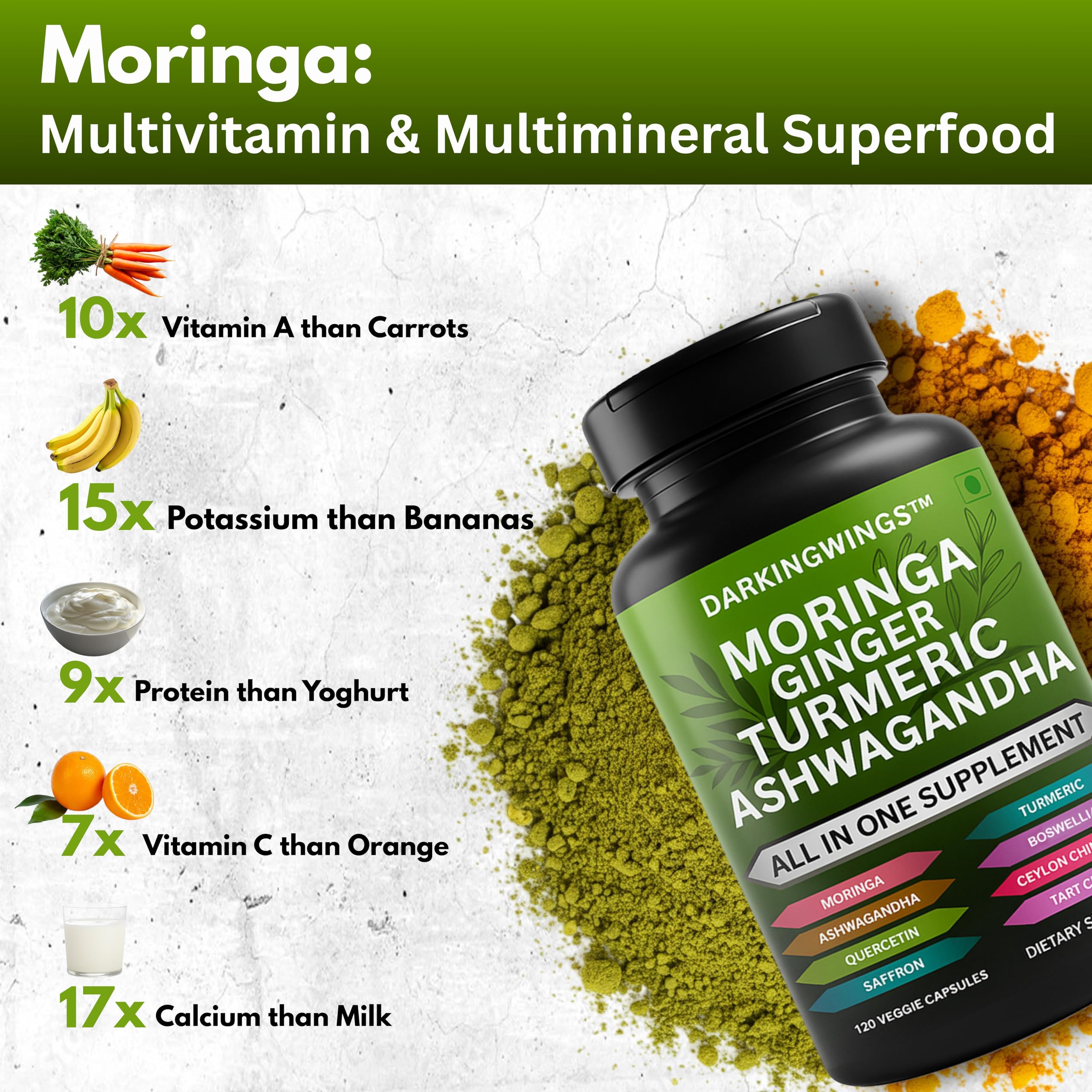 Darkingwings capsules quercétine et cannelle, antioxydants naturels et bien-être.