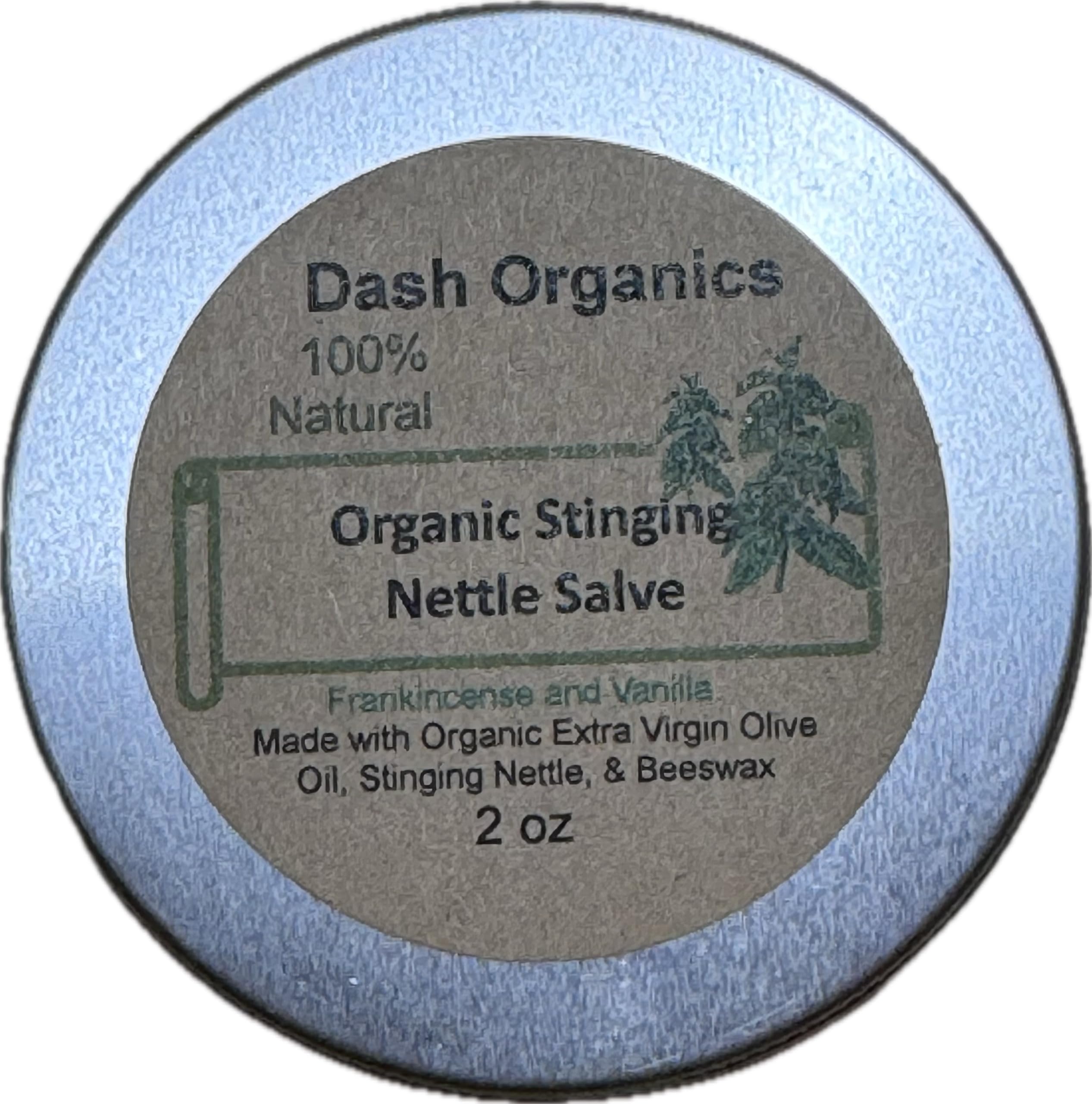 Dash Organics baume vanille-encens, ambiance de bien-être pour relaxation et confort quotidien.