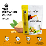 DAUSON Ginger Turmeric Mix tasse: infusion aromatique, douce et apaisante.