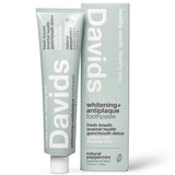 Davids dentifrice sans fluorure menthe – fraîcheur durable et nettoyage en douceur.