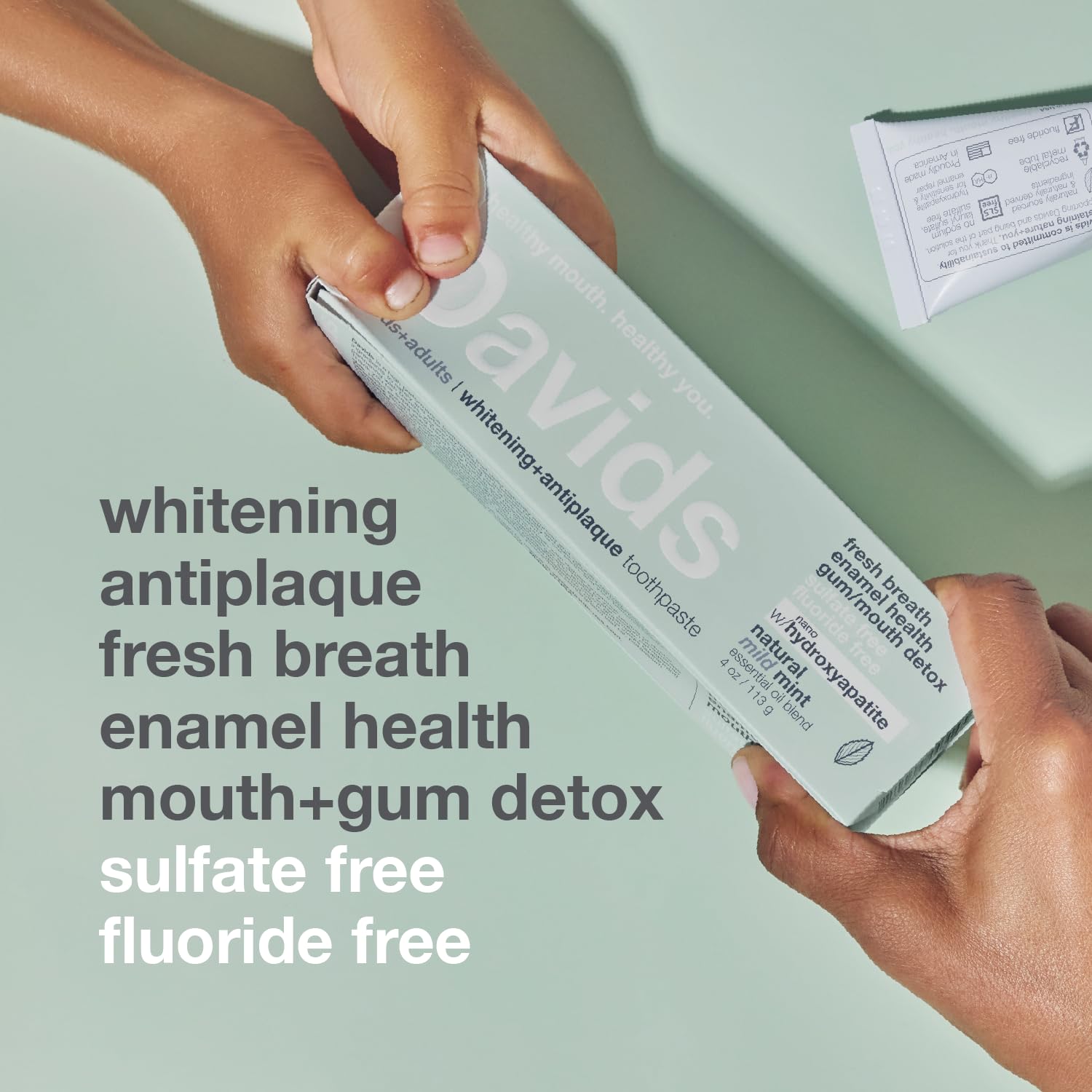 Davids Hydroxi blanchiment doux — élimine les taches sans sensibilité