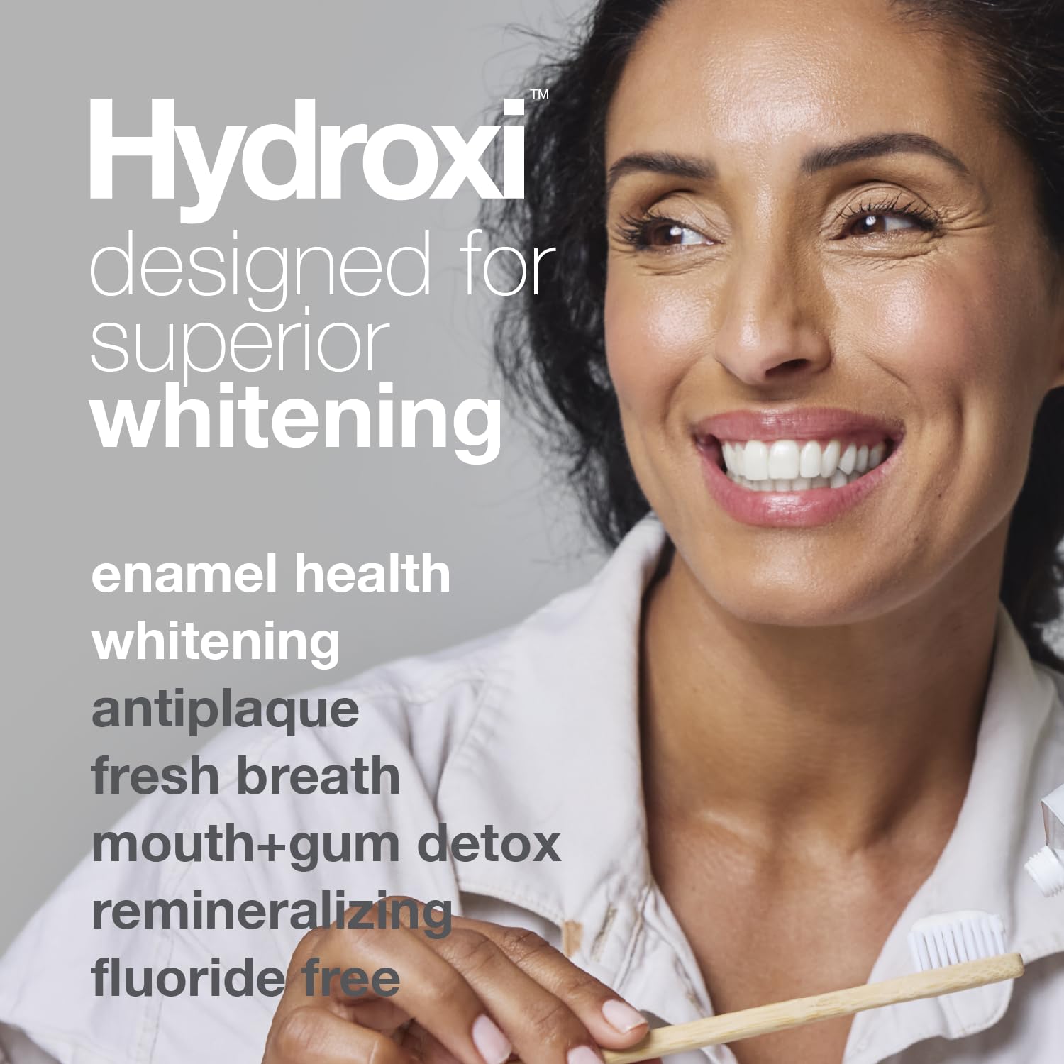 Ingrédients végétaux du Davids Hydroxi, formule vegan et respectueuse de la bouche.