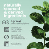 Menthe fraîche Davids Hydroxi, sensation de fraîcheur après le brossage.