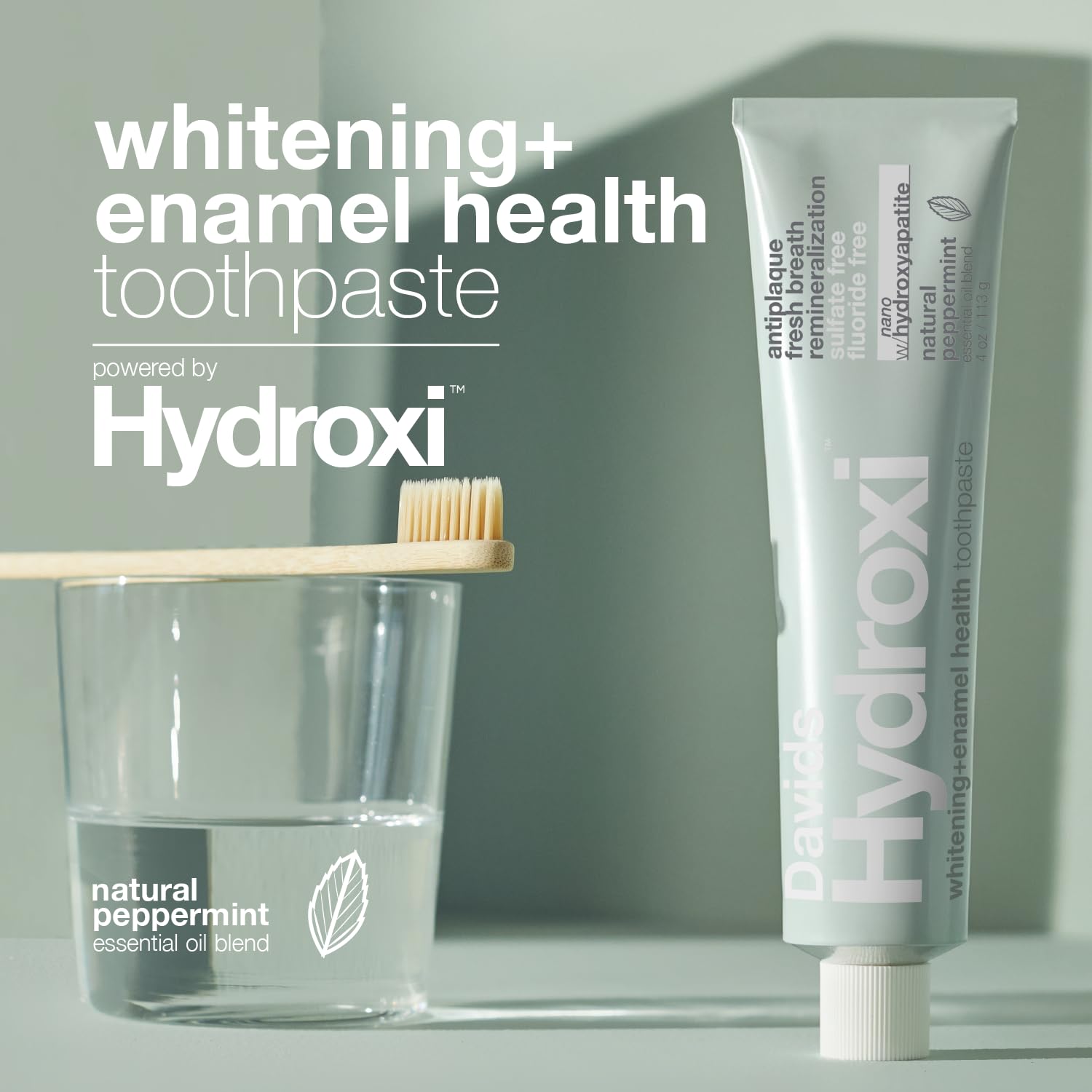 Pack triple de Davids Hydroxi sans fluor, pratique pour toute la famille.