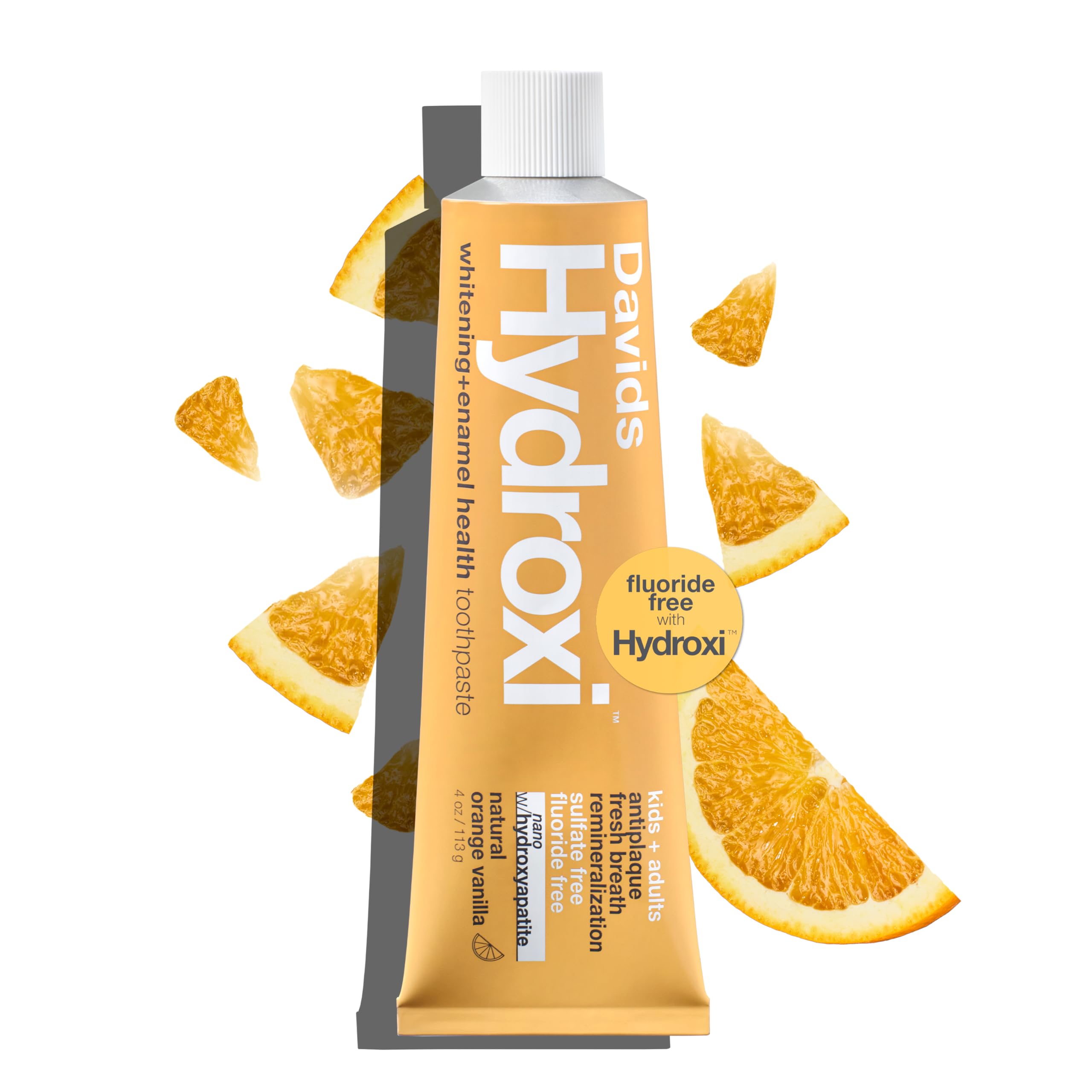 Davids Pâte dentaire nano hydroxyapatite sans fluor pour émail sain