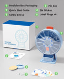 Version bleu Daviky, design ergonomique adapté au quotidien.