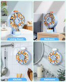 Utilisation polyvalente: murale ou sur table selon vos besoins Daviky.