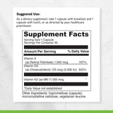 DAVINCI ADK – vitamine K2 MK-7, active les bénéfices des vitamines D et A.