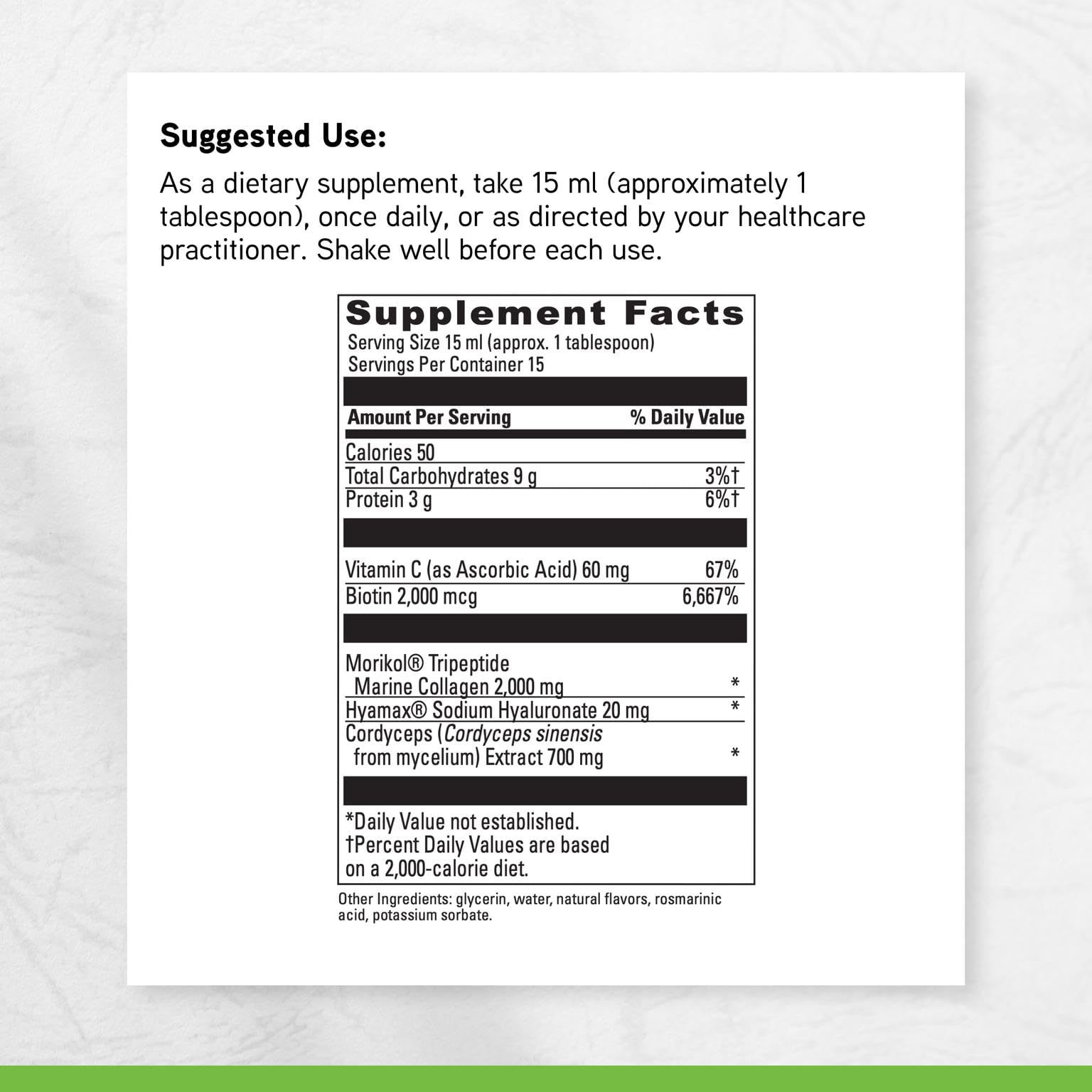 DAVINCI Collagen Flex s'incorpore facilement dans smoothies, cafés ou thés pour un apport pratique.