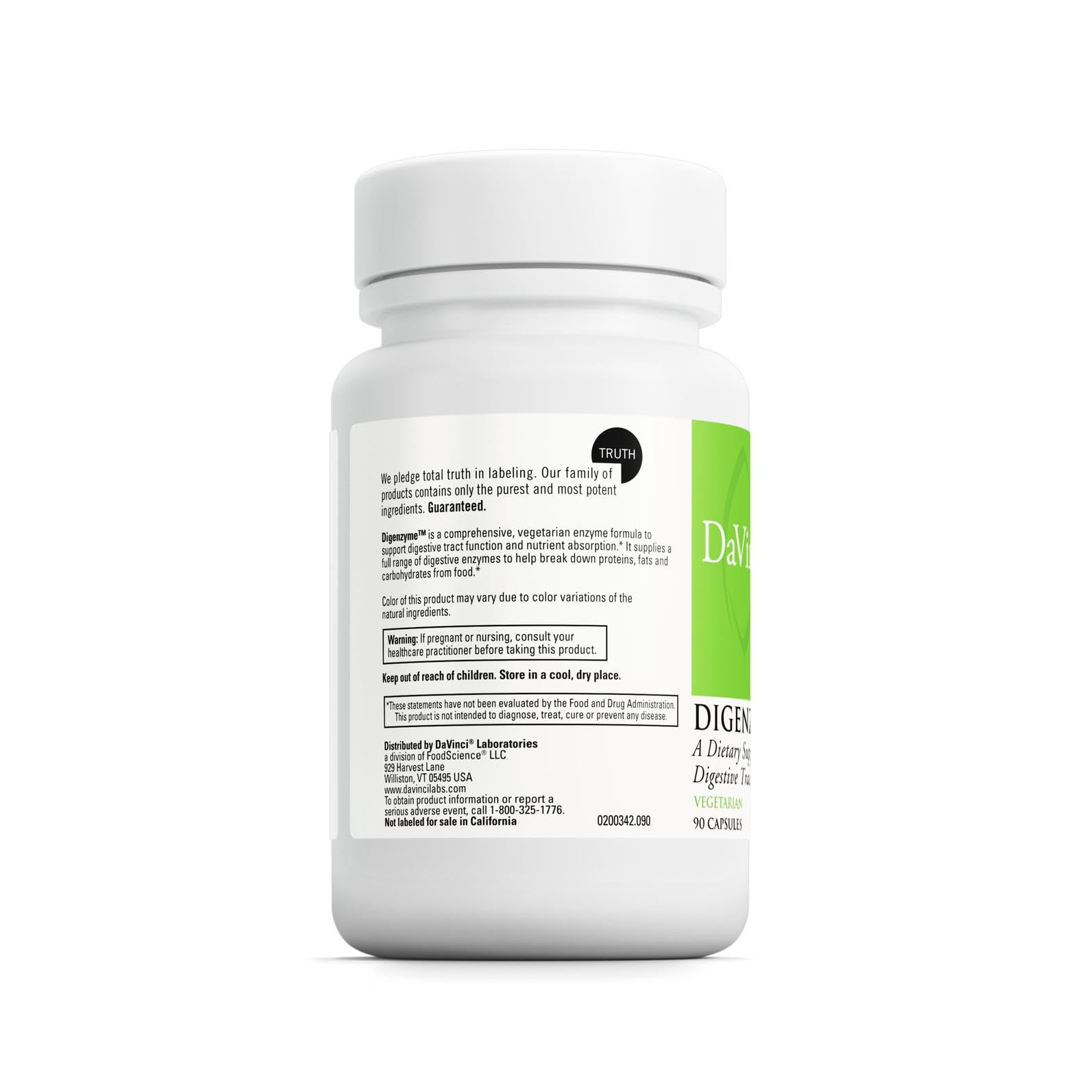 DAVINCI Digenzyme: capsules protéolytiques pour l’assimilation des protéines