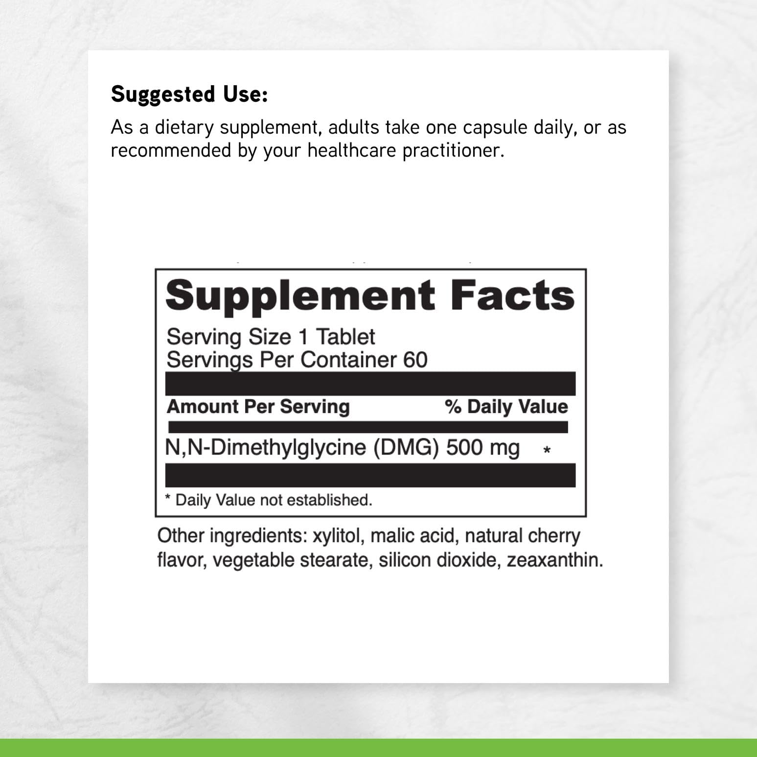 Davinci Gluconic DMG: soutien de la circulation et de la vitalité vasculaire.