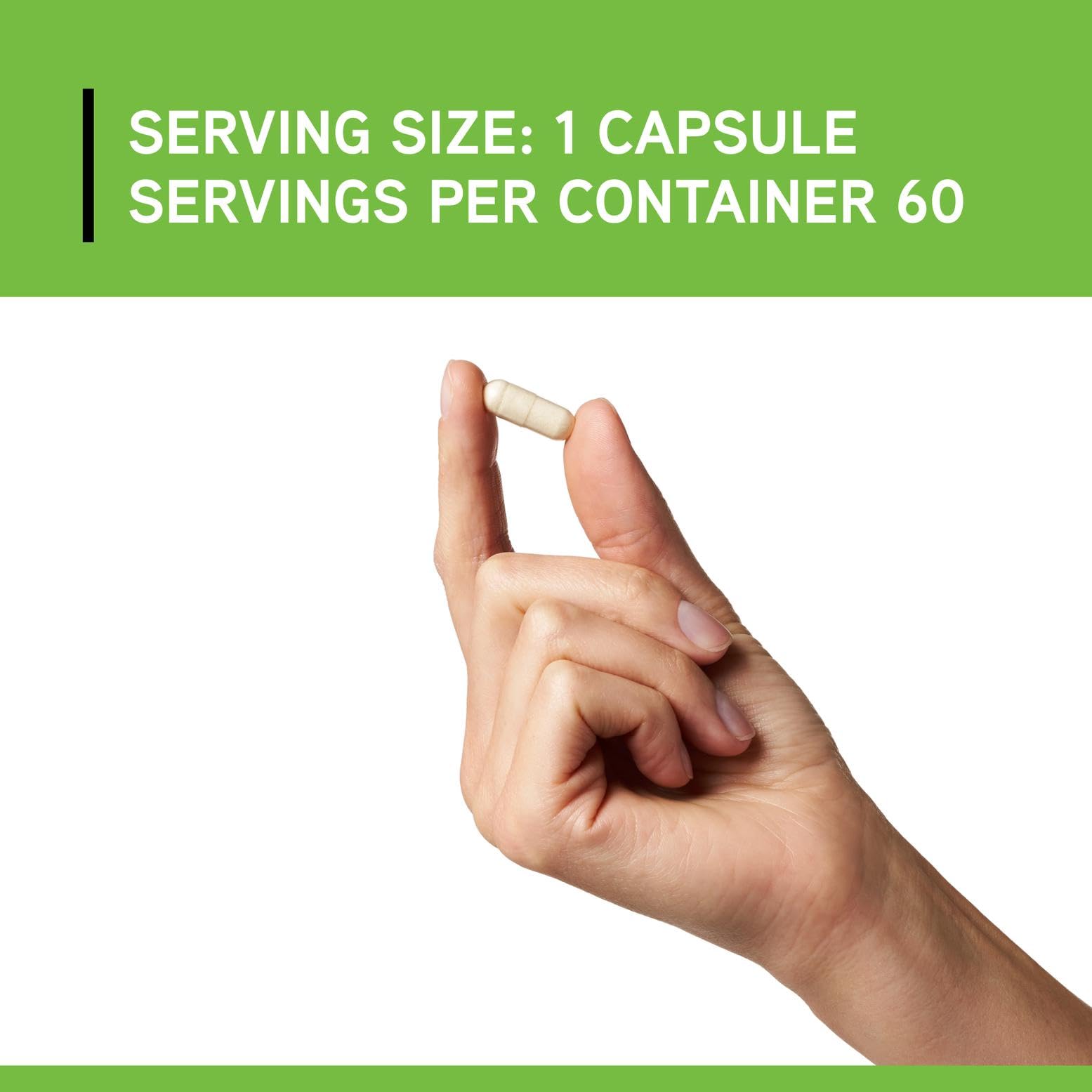 Gelules Davinci Glutathione Bright: capsules dans la main.