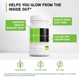 Gelules Davinci Glutathione Bright: gélules propres et visibles.