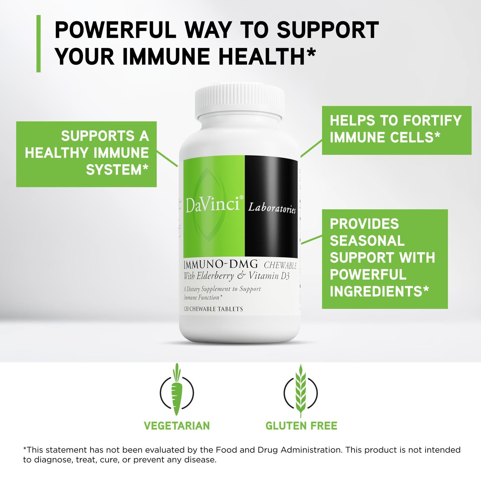 Gomme Immuni-DMG DAVINCI vitamine E, antioxydant pratique au quotidien.