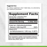 Davinci Labs Active Folate B12 – utilisation quotidienne, soutien nerveux et immunité.