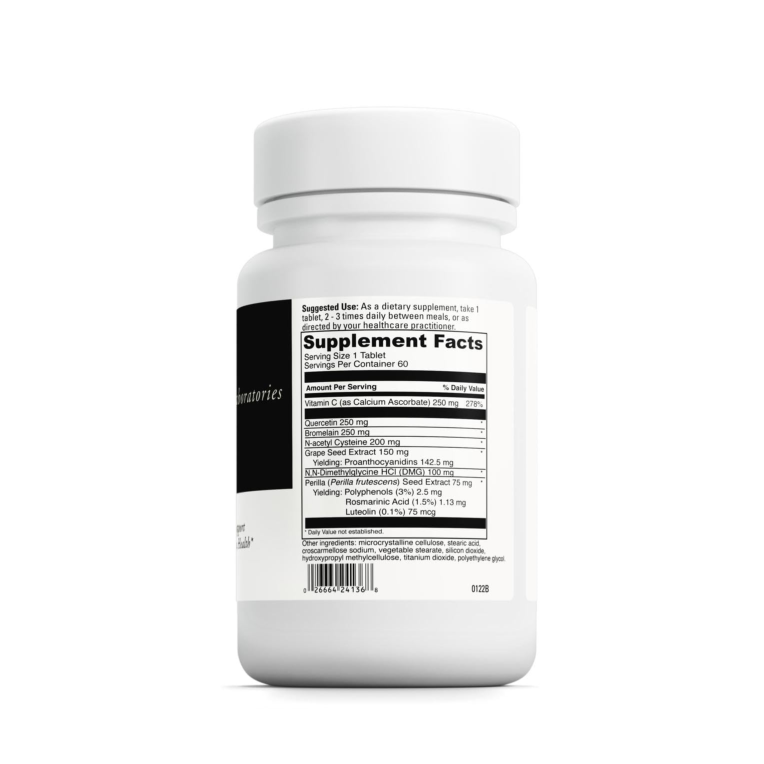 Davinci Labs Aller-DMG – comprimés faciles à avaler pour soutien immunitaire et respiratoire possible