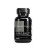 DAVINCI Labs Avantages télomères: bouteille de capsules soutenant le vieillissement sain.