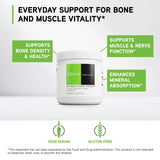 Poudre-doseur DAVINCI Labs Cal-Mag Citrate, dose mesurée pour une prise quotidienne simple.