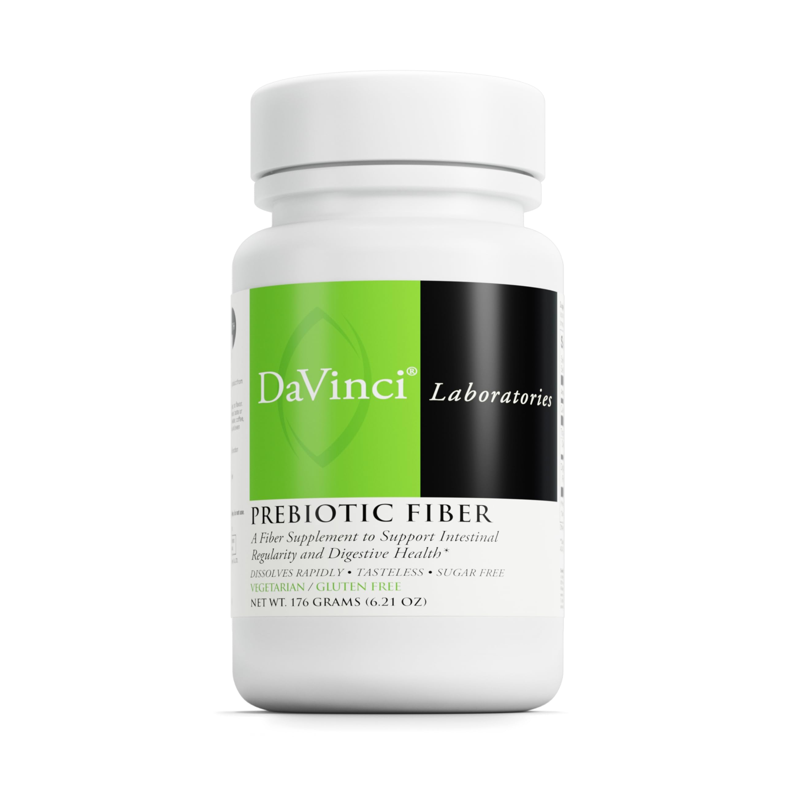 DaVinci Labs Fibre Prébiotique: poudre sans goût qui se dissolve facilement dans l'eau.