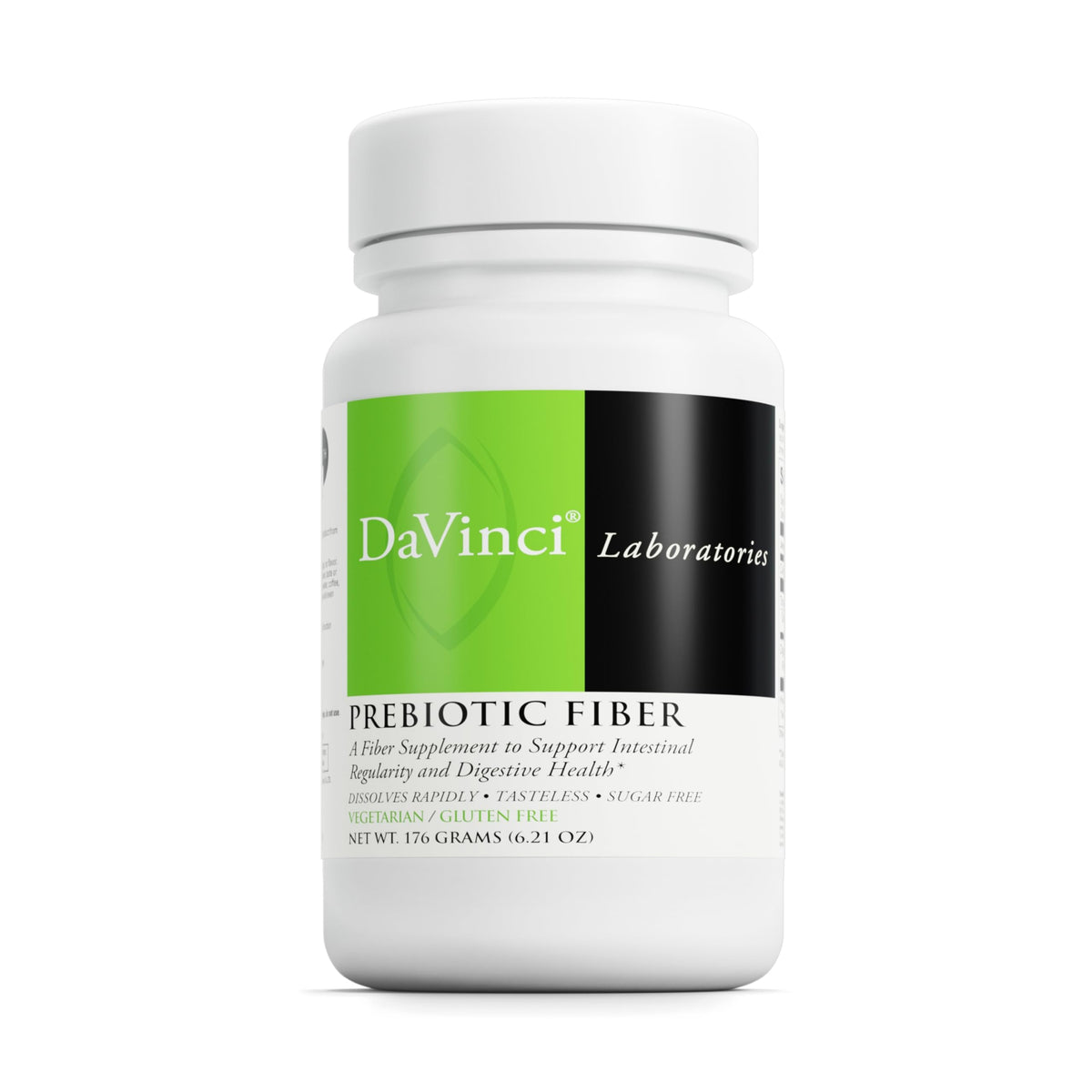 DaVinci Labs Fibre Prébiotique: poudre sans goût qui se dissolve facilement dans l'eau.