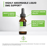Étiquette du produit Davinci Gluconic DMG lisible et de qualité