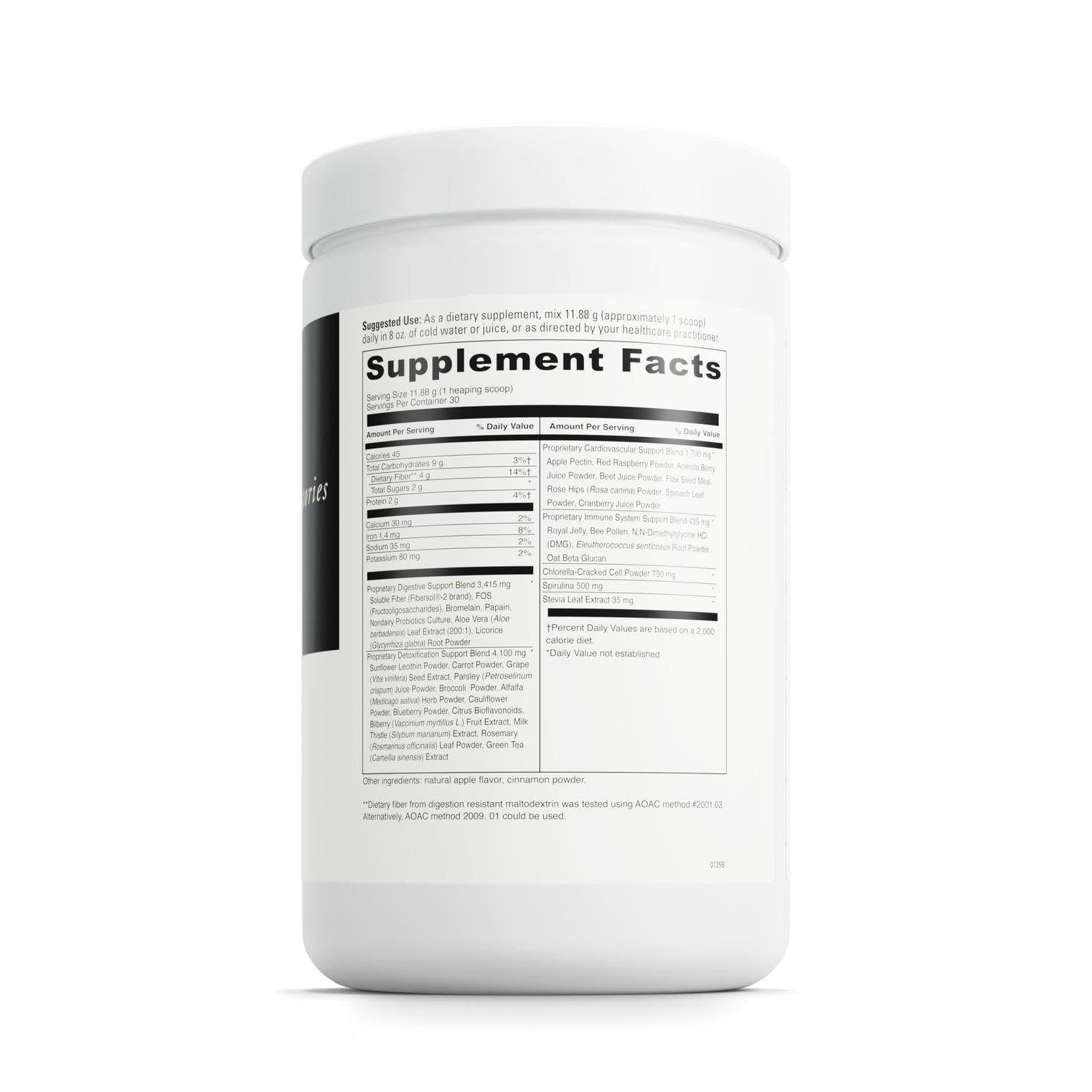 Spectra Greens Detoxifier – doseur: dosage quotidien pratique.