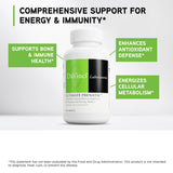 DaVinci Labs Ultimate Prenatal – détails des ingrédients nutritifs pour une routine prénatale.