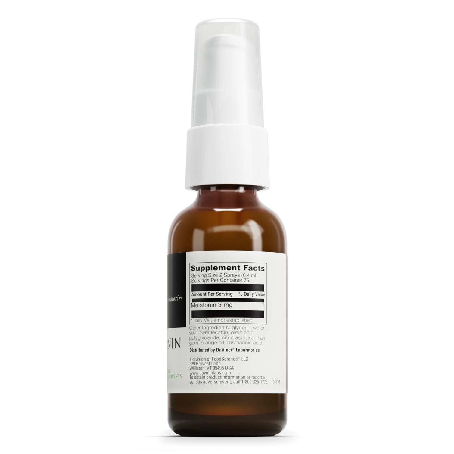Buse de spray Davinci au premier plan, utilisation rapide avant le coucher.
